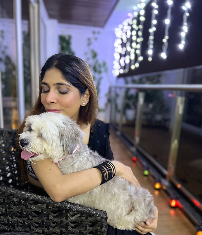 Krishna with Zoey